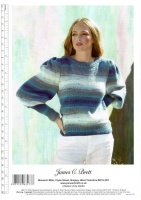 Knitting Pattern - James C Brett JB817 - Shhh DK - Sweater